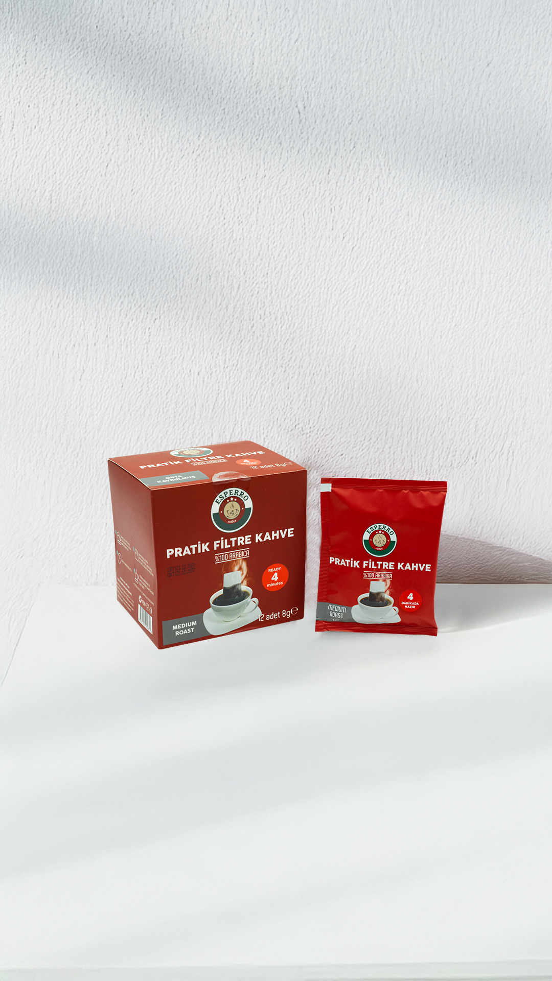 Pratik Öğütülmüş Filtre Kahve (MEDIUM ROAST) 2x